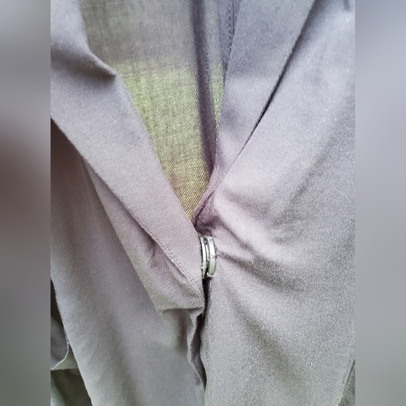 Ellos Rayon Black Women's jacket Cardigan light weight Size Large - Picture 4 of 13